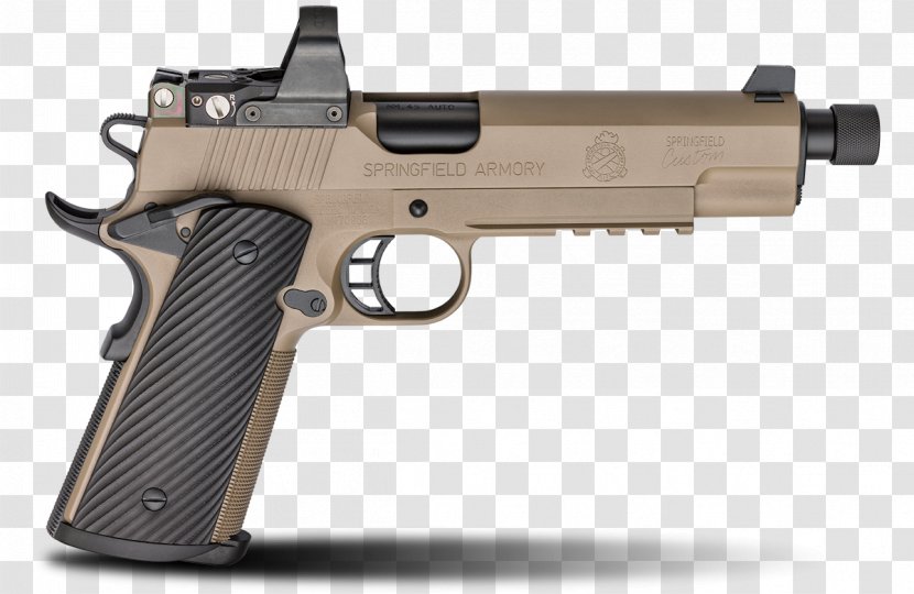 Springfield Armory Firearm Pistol Weapon HS2000 - Trigger Transparent PNG