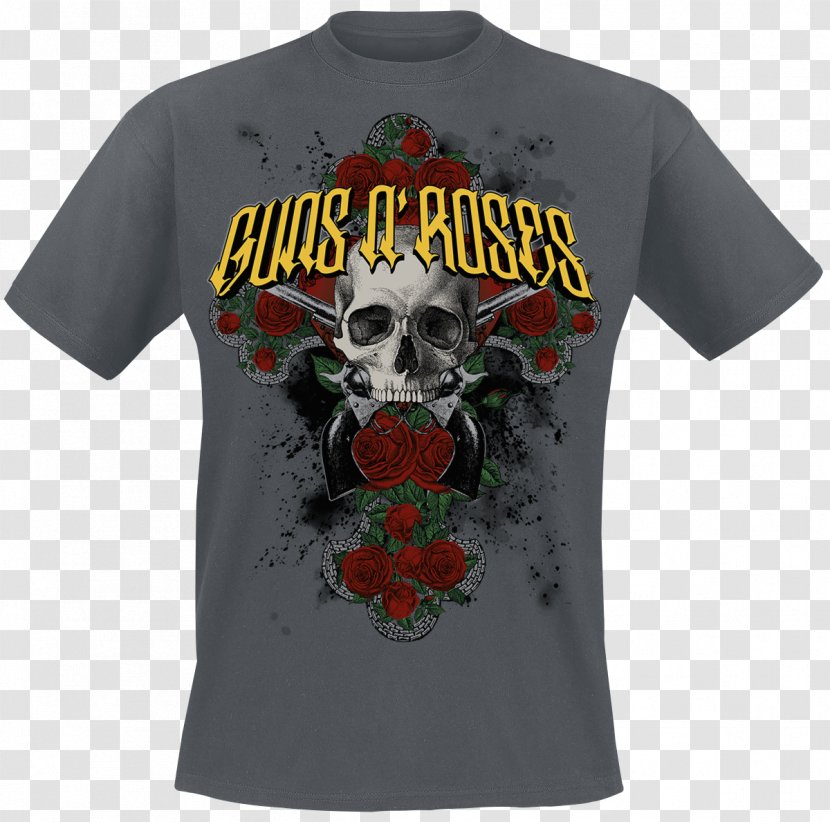 T-shirt Guns N' Roses Amazon.com Europe Clothing - Brand Transparent PNG