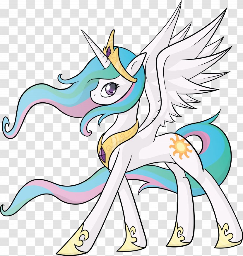 Princess Celestia Pony Luna Fan Art Clip - Tree Transparent PNG