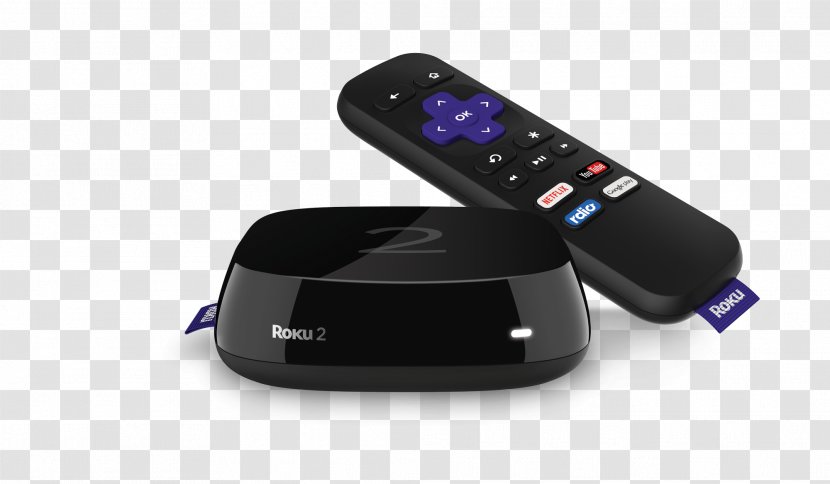 Roku Digital Media Player Streaming Television Netflix - Audio Equipment Transparent PNG