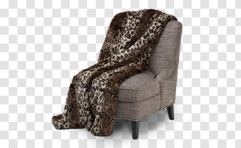Chair Fake Fur Blanket - Bedding Transparent PNG