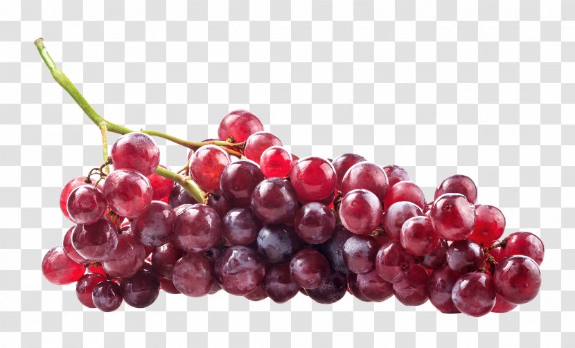 Red Wine Grape Seed Oil Frutti Di Bosco Fruit - Natural Foods - A Bunch Of Grapes Transparent PNG