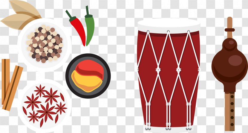 India Gate Tourism In - Food - Drum,Drum Hammer Vector Elements Transparent PNG