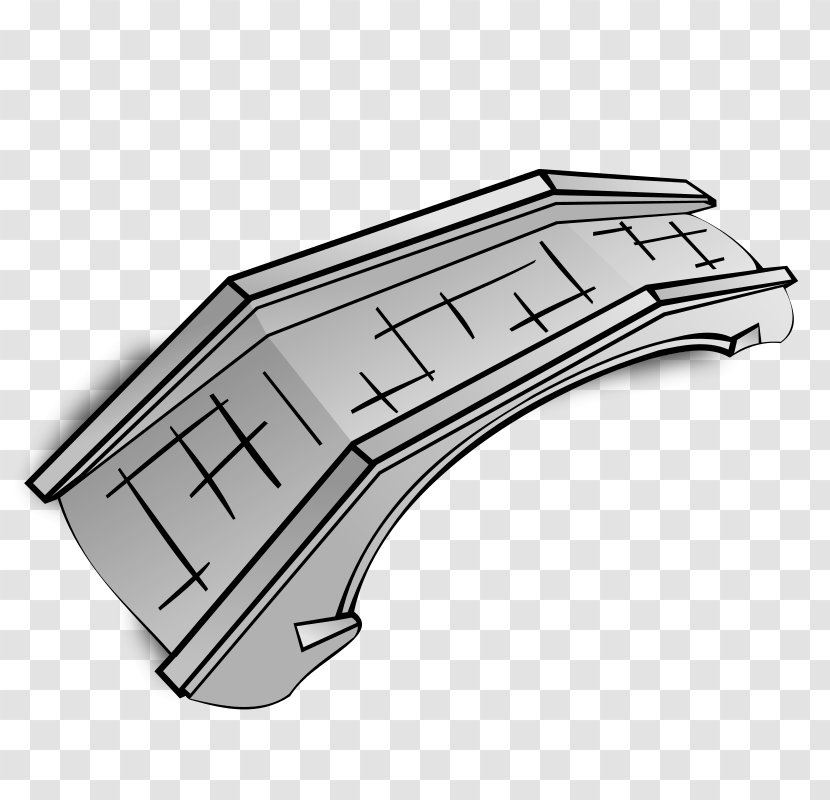 Arch Bridge Suspension Clip Art - Covered - Wooden Transparent PNG