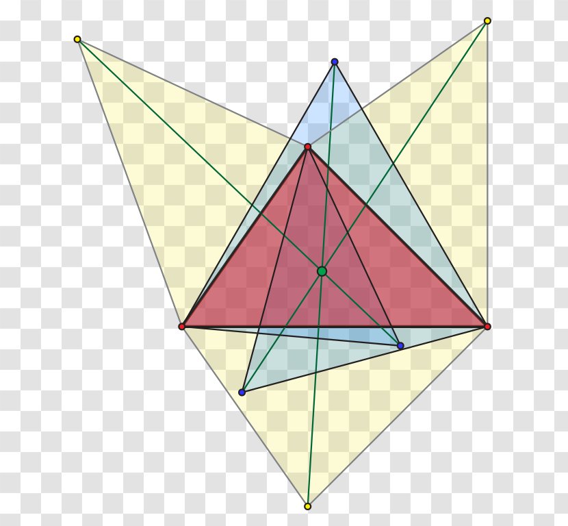 Equilateral Triangle Isodynamic Point Center - Vertex - Reflection Transparent PNG