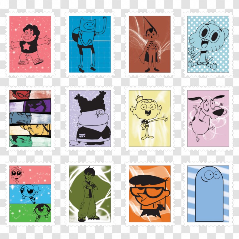 Paper Postage Stamps Stamp Collecting Cartoon - Network Deviantart Transparent PNG