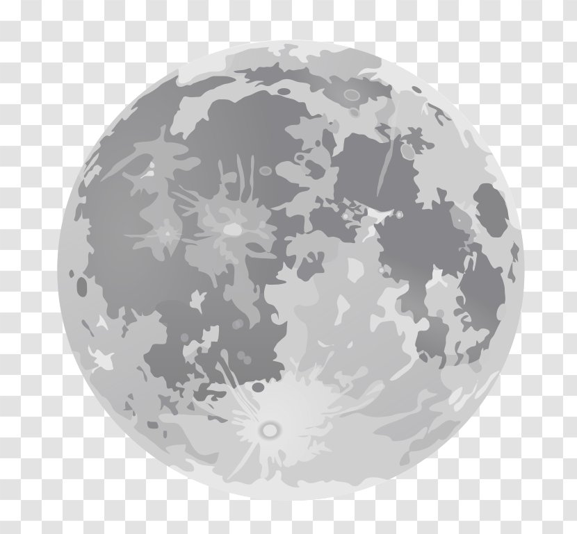 Full Moon Clip Art - New Transparent PNG