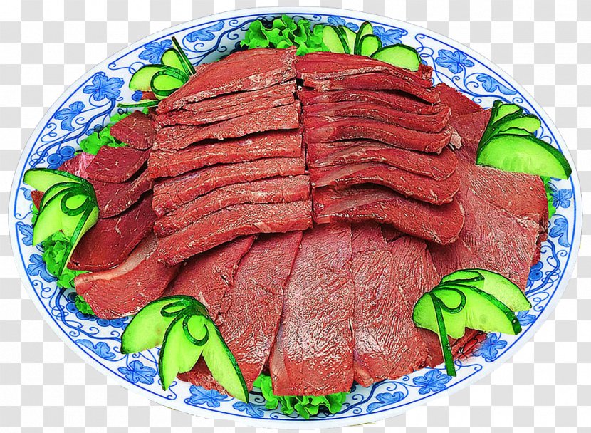 Datong Pingding County Red Cooking Donkey Corned Beef - Watercolor - Spiced Transparent PNG