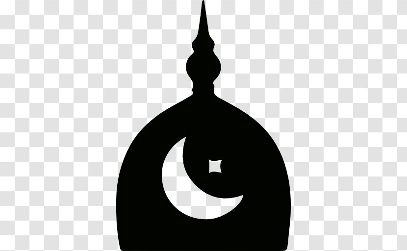 Download Symbol - Black And White - MOSQUE Transparent PNG