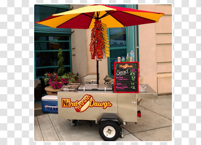 Hot Dog Cart Stand Food - Hotdog Transparent PNG