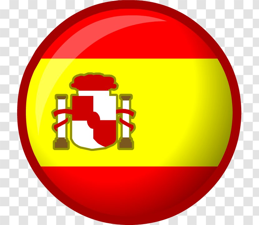 Flag Of Spain Club Penguin Flags The World - Area Transparent PNG