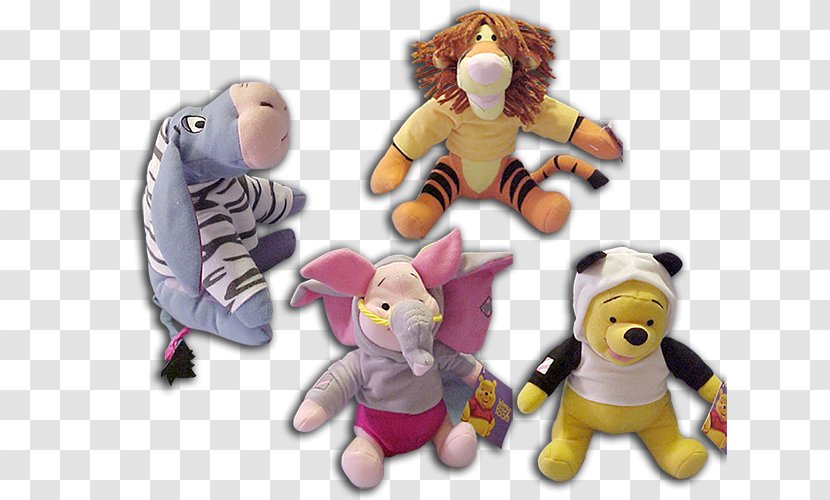 Winnie The Pooh Eeyore Piglet Tigger Stuffed Animals & Cuddly Toys - Material - Elephant Rabbit Transparent PNG