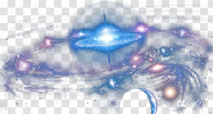 Blue Water Character Wallpaper - Fiction - Dream Galaxy Transparent PNG