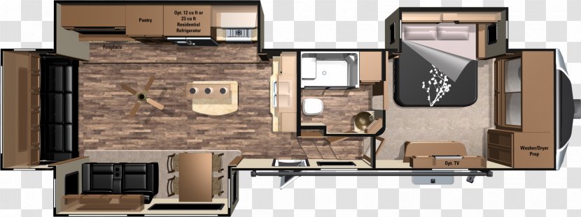 Campervans Fifth Wheel Coupling Caravan Floor Plan House Transparent PNG