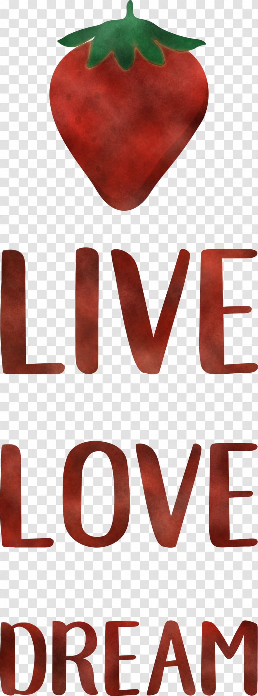 Live Love Dream Transparent PNG