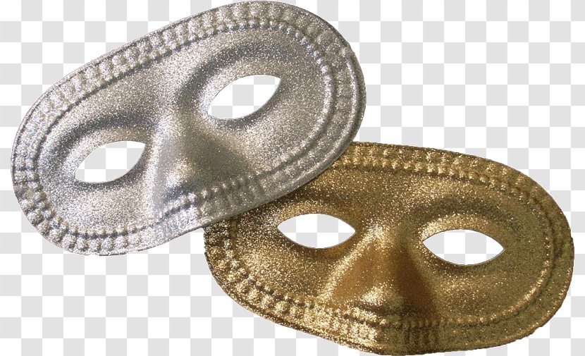 Domino Mask Carnival - Metal Transparent PNG