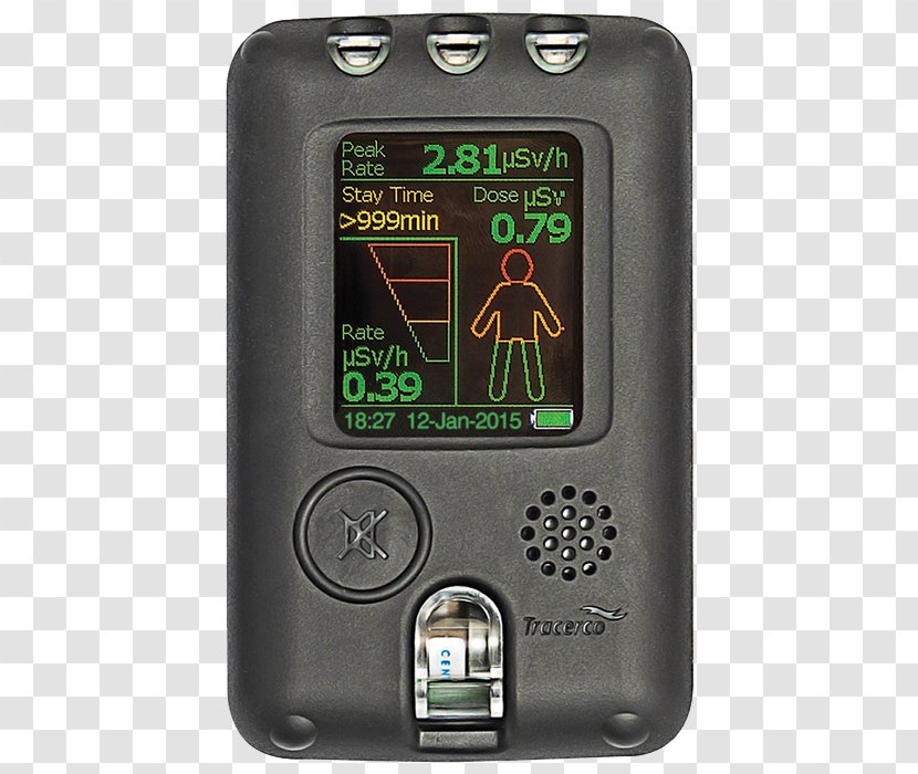Dosimeter Radiation Survey Meter Radioactive Contamination Measuring Instrument - Electronics Transparent PNG
