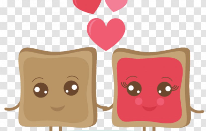 Peanut Butter And Jelly Sandwich Food Valentine's Day Clip Art - Tree - Innocent Lovely Transparent PNG