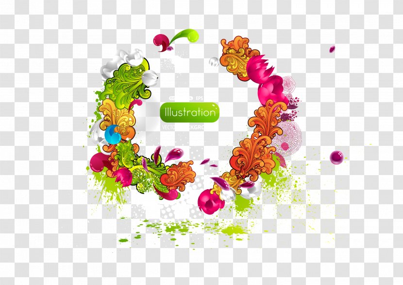 Fashion Flower - Arranging - Free To Pull Flowers Transparent PNG