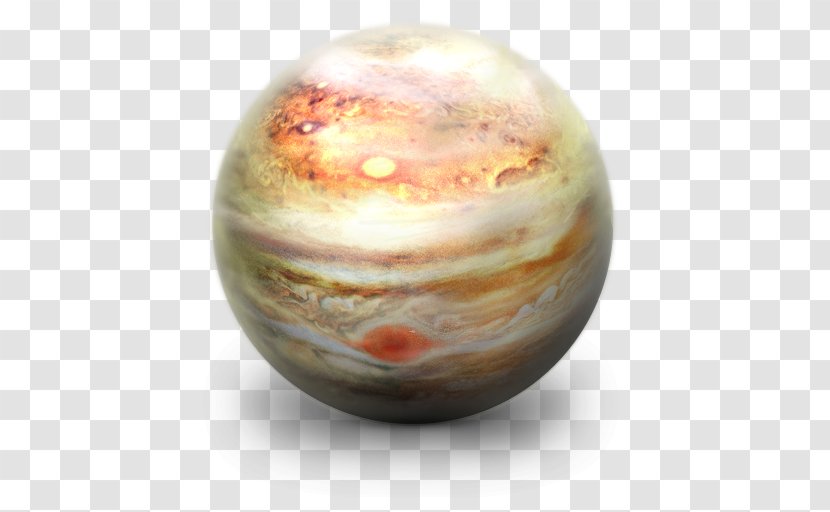 Planet Solar System Pixel Icon - Saturn Transparent PNG