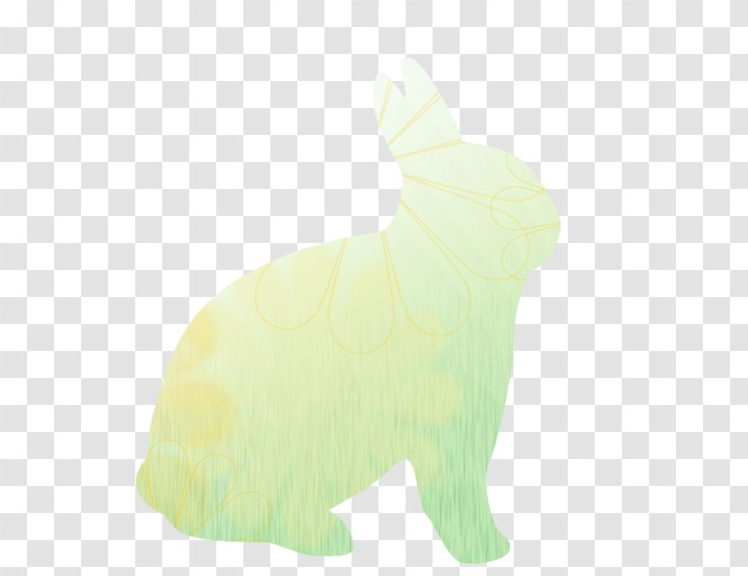 Hare Dog Breed Paper Canidae - Yellow - Easter Rabbit Transparent PNG
