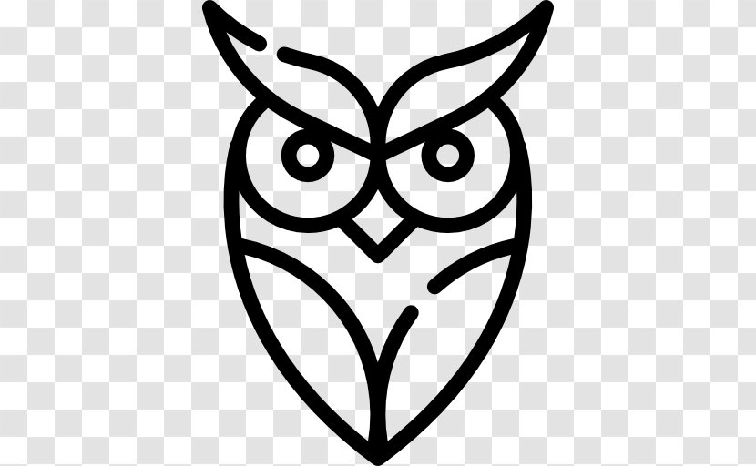 Owl Beak Bird Of Prey Vertebrate - Cartoon Transparent PNG