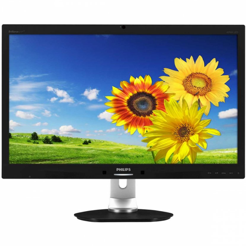 Computer Monitors LED-backlit LCD Philips Display Device Liquid-crystal - Monitor Transparent PNG