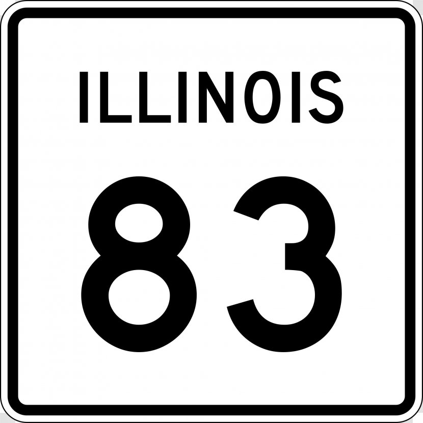 Illinois Route 23 Interstate 10 U.S. Highway Road - State - Number Transparent PNG
