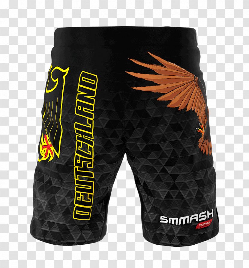 Mixed Martial Arts Ultimate Fighting Championship Shorts Trunks - Germany - Mma Transparent PNG