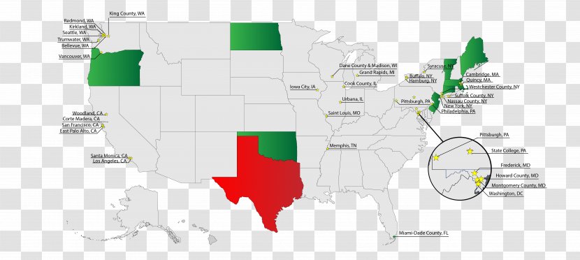 Section 8 Drinking Water Lead Poisoning School - Map Transparent PNG