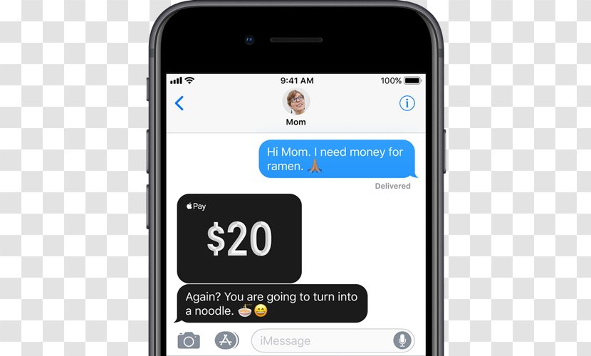 Apple Pay Cash Money Payment - Text Transparent PNG