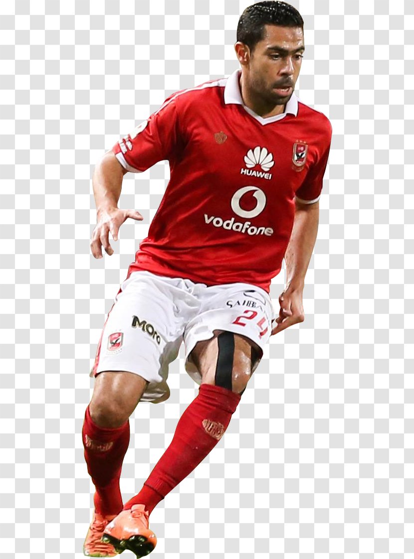 Ahmed Fathy Al Ahly SC Soccer Player 2018 World Cup Football - Sports Uniform - Egypt Transparent PNG