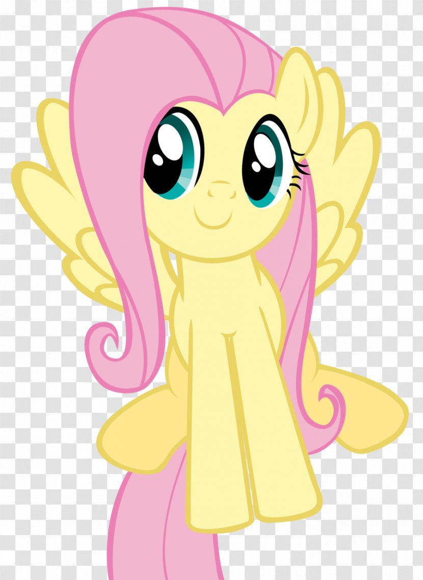 Fluttershy Pinkie Pie Pony Rainbow Dash - Watercolor - Horse Transparent PNG