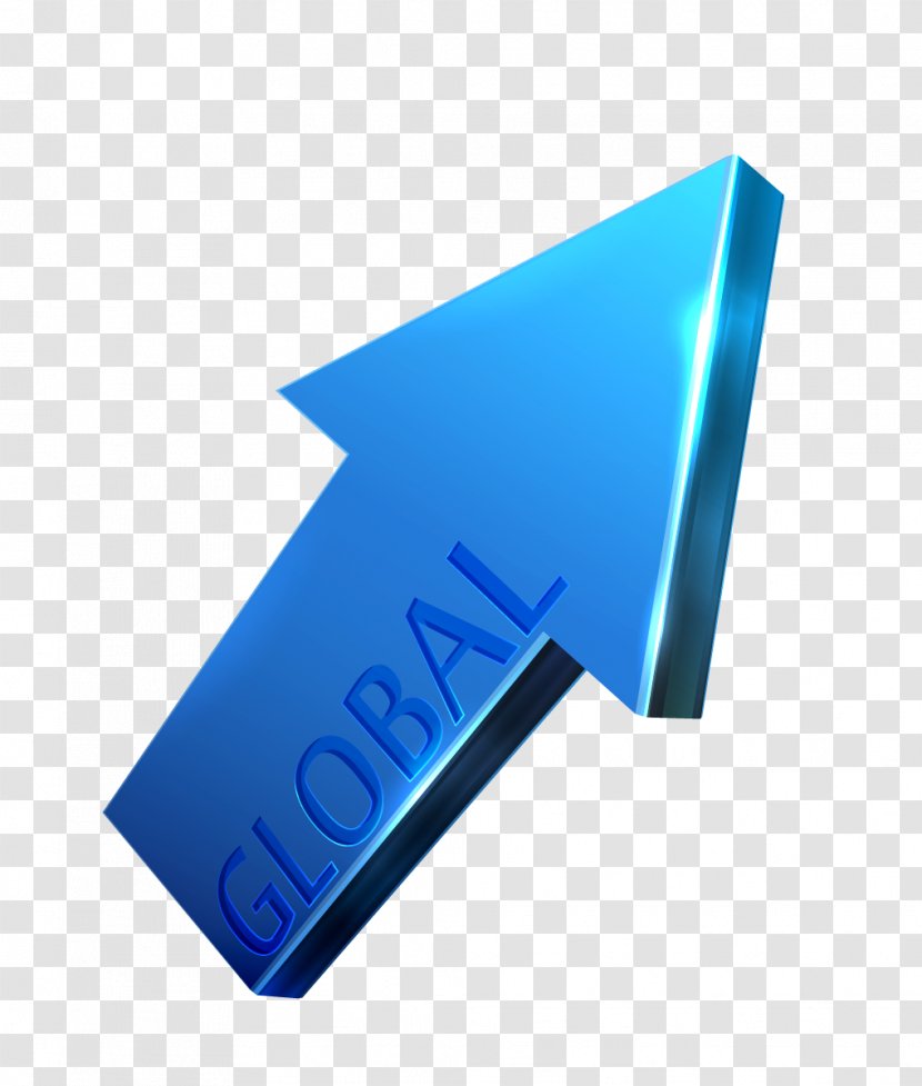 Arrow Blue Icon - Vecteur Transparent PNG