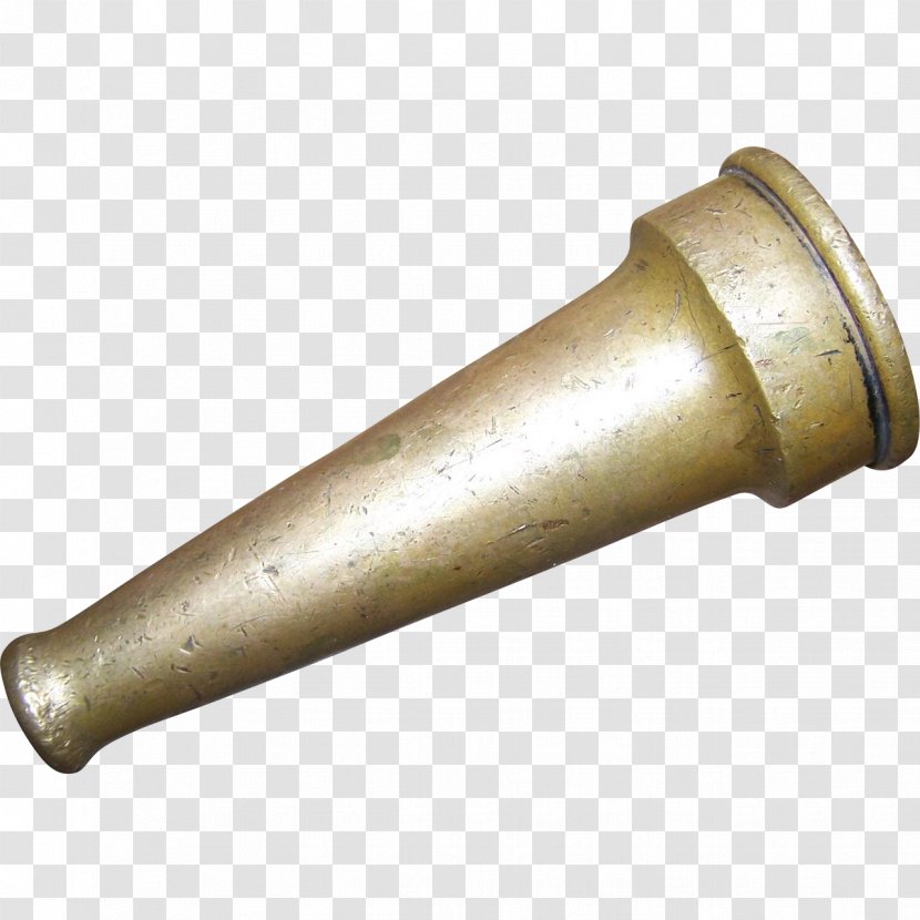 01504 Metal Cylinder - Brass - Nozzle Transparent PNG