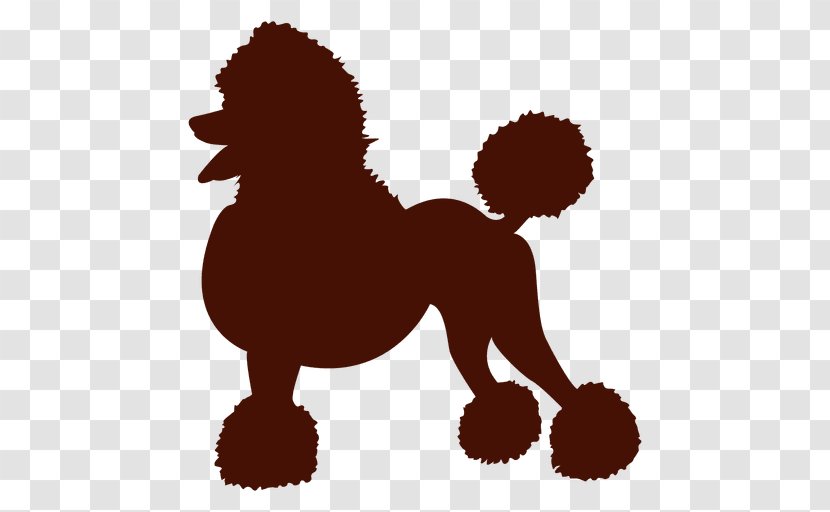 Standard Poodle Puppy Pug Clip Art - Mammal - Flat Christmas Illustration Transparent PNG