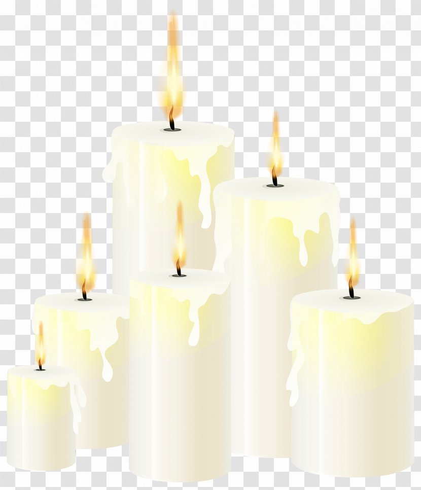 Unity Candle Flameless Wax Product Design Transparent PNG