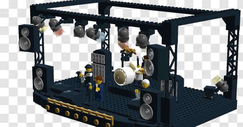 Lego Rock Band Concert Toy - Scenic Design Transparent PNG