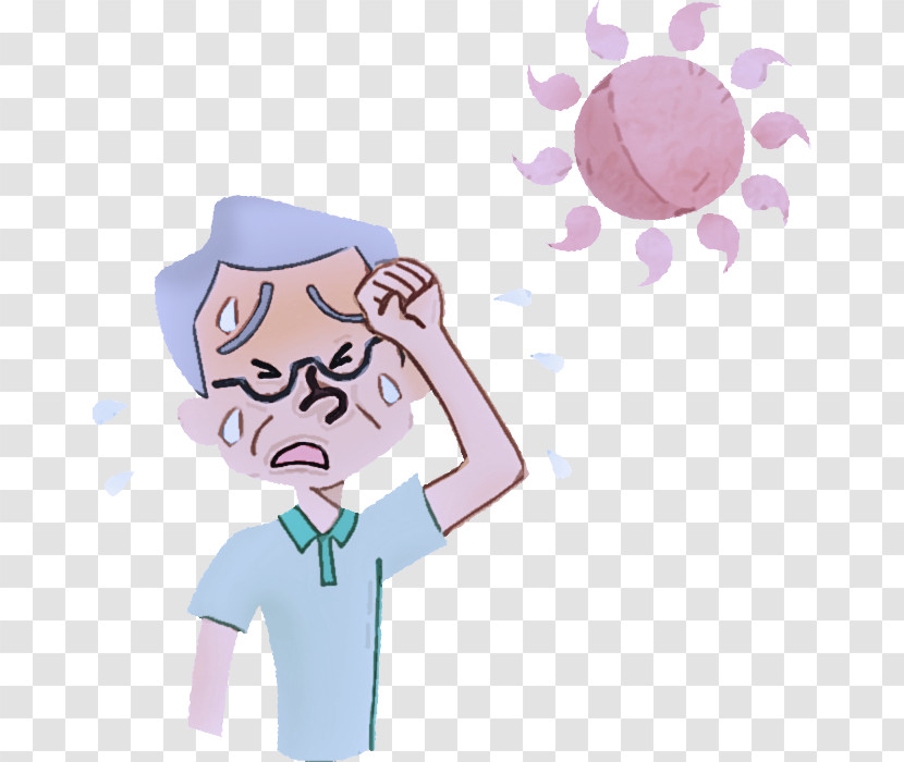 Cartoon Gesture Child Transparent PNG