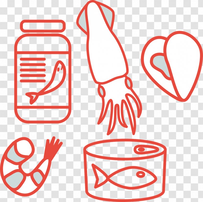 Telephone Smartphone - Heart - Cartoon Squid Transparent PNG