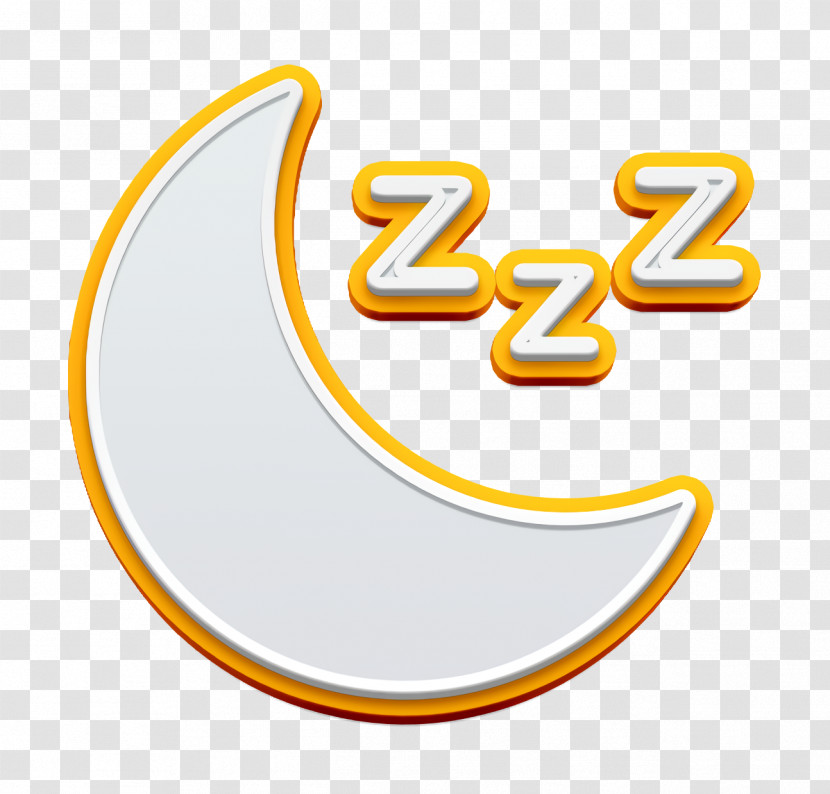 Sleep Icon Sleeping Icon Moon Icon Transparent PNG