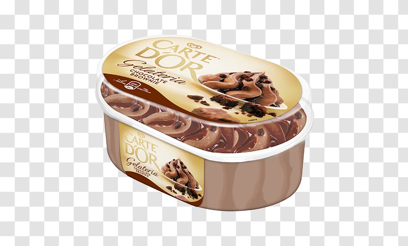 Chocolate Brownie Ice Cream Fudge Carte D'Or - Cake - Brownies Transparent PNG