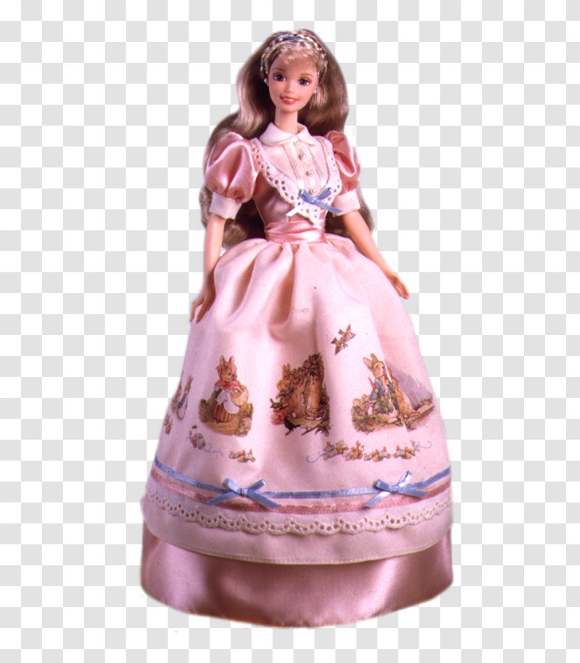 The Tale Of Peter Rabbit Princess And Pea Barbie Doll Mattel - Chilean Transparent PNG