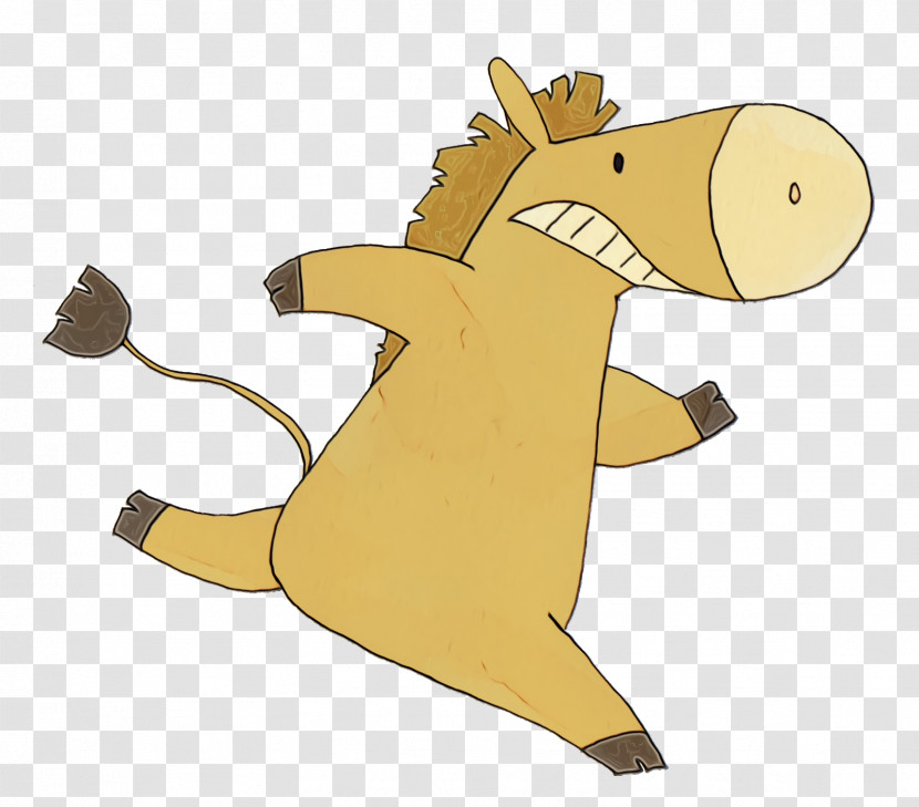 Horse Animal Figurine Character Cat-like Tail Transparent PNG