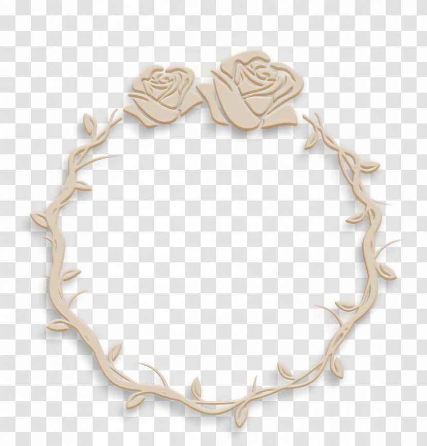 Shapes Icon Flowers Icon Circular Flowers Ornamental Frame Icon Transparent PNG