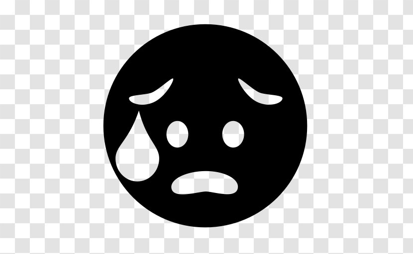 Smiley Emoticon Icon Design - Black And White Transparent PNG