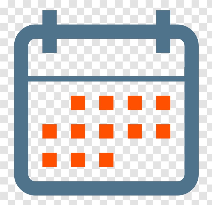 Calendar Date Clip Art - Time - Colander Vector Transparent PNG