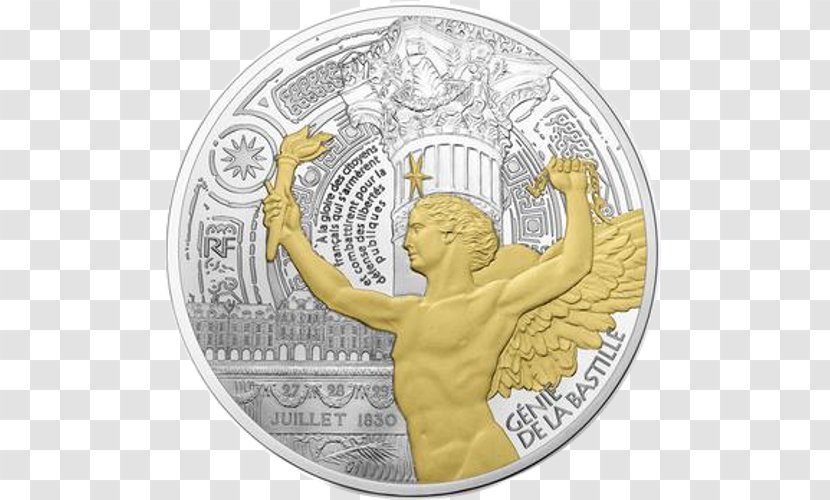 Place De La Bastille Coin Concorde Le Génie Liberté - Material Transparent PNG