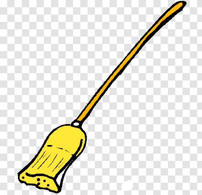 Room On The Broom Mop Clip Art - Witchcraft Transparent PNG