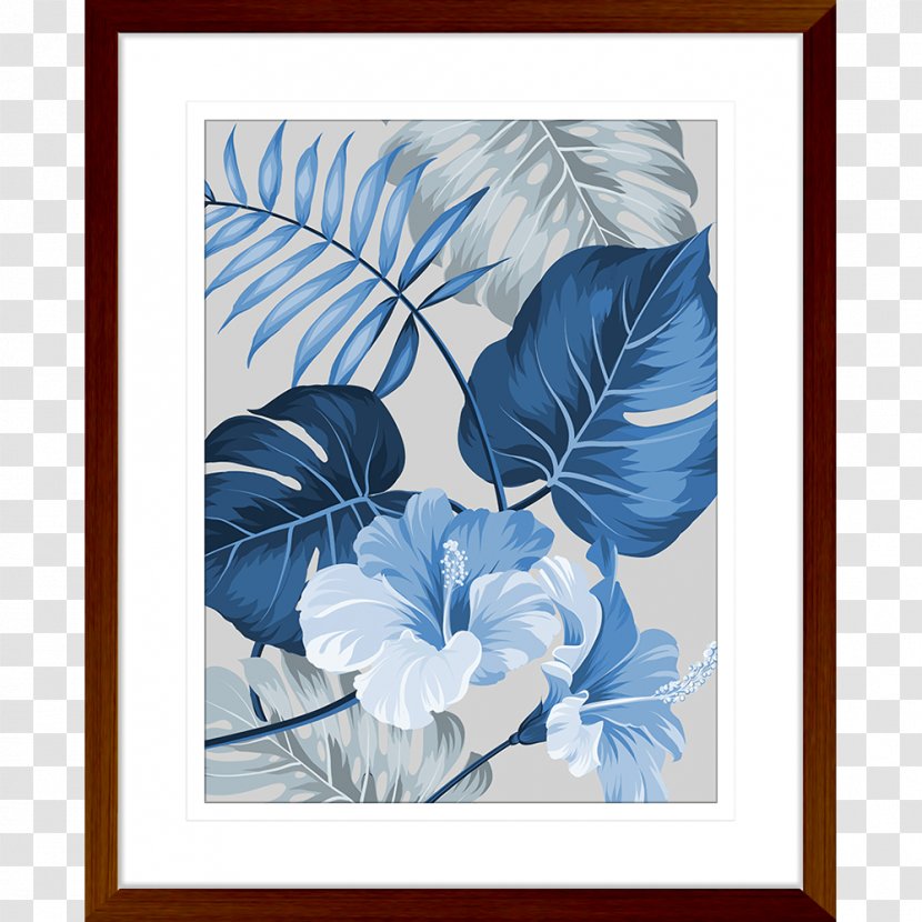 Work Of Art Printmaking Painting Picture Frames - Flora - Hibiscus Transparent PNG